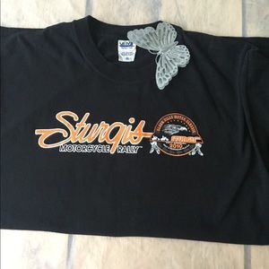 HARLEY DAVIDSON XL Black short sleeved Tee